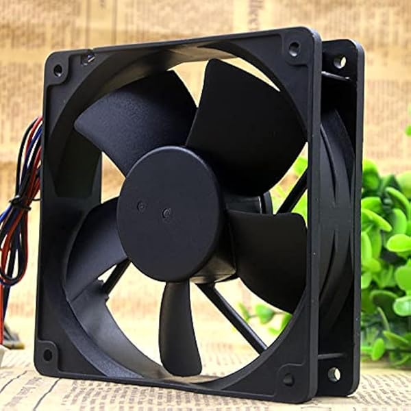 Yesvoo Yesvoo New Case Cooling Fan ADDA AD1224HB-Y51 120mm 2750RPM DC24V 0.25A 112CFM High Air Flow 2-Pin 2-Wire XHP-2 Plug - View 2 of 4