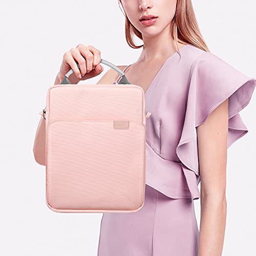 TiMOVO TiMOVO Pink Tablet Sleeve Case 9-11 Inch for Women Multiple Compartments Water Resistant Utility Style Unisex Adults - View 9 of 9