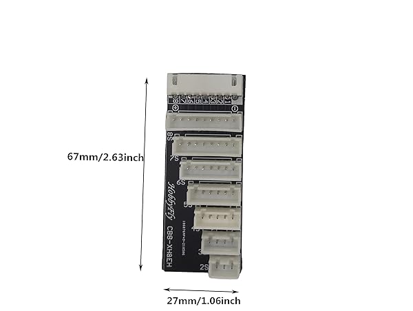 HOBBYFLY HobbyFly Lipo Battery Balance Board 2-8S Charge Board Extension Adapter for XH Connector Balance Charging Solutions - View 4 of 7