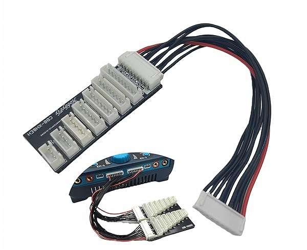HOBBYFLY HobbyFly Lipo Battery Balance Board 2-8S Charge Board Extension Adapter for XH Connector Balance Charging Solutions