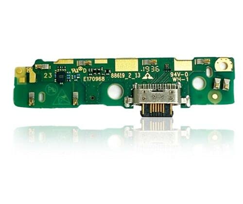 N/PP Ygmoiki USB Charging Port Dock Connector Flex Cable for Motorola Moto G7 Power XT1955-5 XT1955-6 North America Version Black