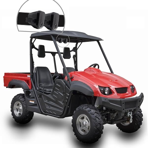 GUZARE GUZARE Marine Radio Bluetooth Audio System Package with Waterproof Stereo Receiver and 4 Inch Black Speakers for Boats ATV UTV Motorcycle - View 6 of 9