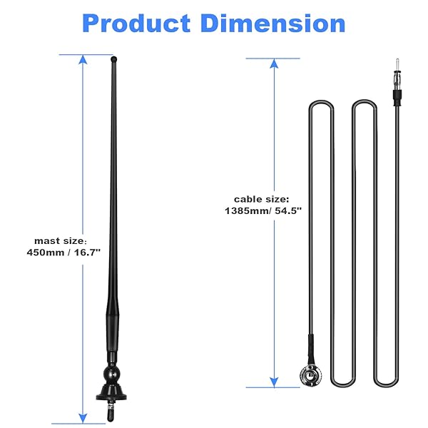 GUZARE GUZARE Marine Radio Bluetooth Audio System Package with Waterproof Stereo Receiver and 4 Inch Black Speakers for Boats ATV UTV Motorcycle - View 8 of 9