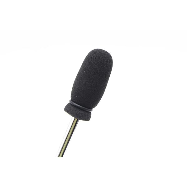 Saidbuds 10 Pack Soft Mic Foam Covers for David Clark M-4/M-7 & Lightspeed Headsets - Premium Windscreens - View 7 of 7