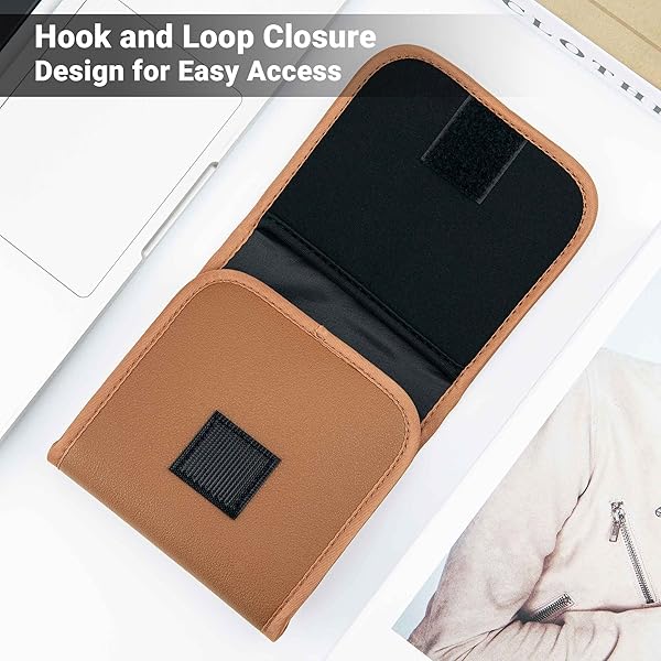 PROfezzion PROfezzion 3-Pocket Filter Pouch for 82mm Lens - Shock Resistant & Anti-Scratch Case with Microfiber Cloth - View 8 of 10