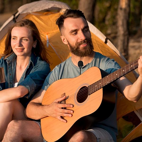 XGWTH XGWTH Lavalier Microphone: Omnidirectional Condenser Mic for Sennheiser Wireless Systems - 3.5mm Clip-On with Cap - View 5 of 9