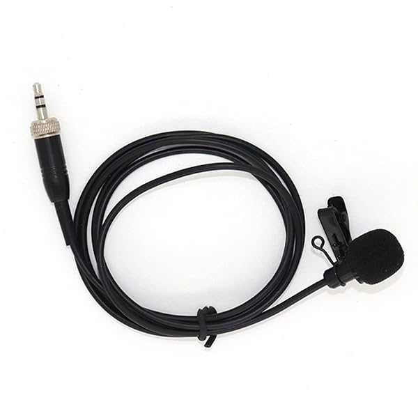 XGWTH XGWTH Lavalier Microphone: Omnidirectional Condenser Mic for Sennheiser Wireless Systems - 3.5mm Clip-On with Cap - View 8 of 9