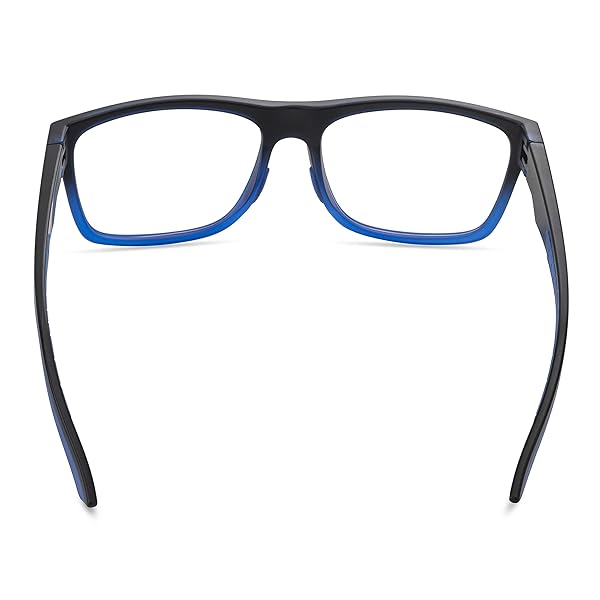 HyperX HyperX Spectre Mission Gaming Eyewear Blue Light Blocking UV Protection Crystal Clear Lenses TR-90 Frame Microfiber Pouch Square Frame Blue - View 5 of 9