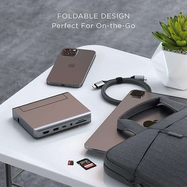 Satechi Buy Satechi 6-in-1 USB-C Hub & Stand for iPad Pro, Air, Mini 6 - Aluminum Docking Station for M1/M2 Models - View 7 of 8