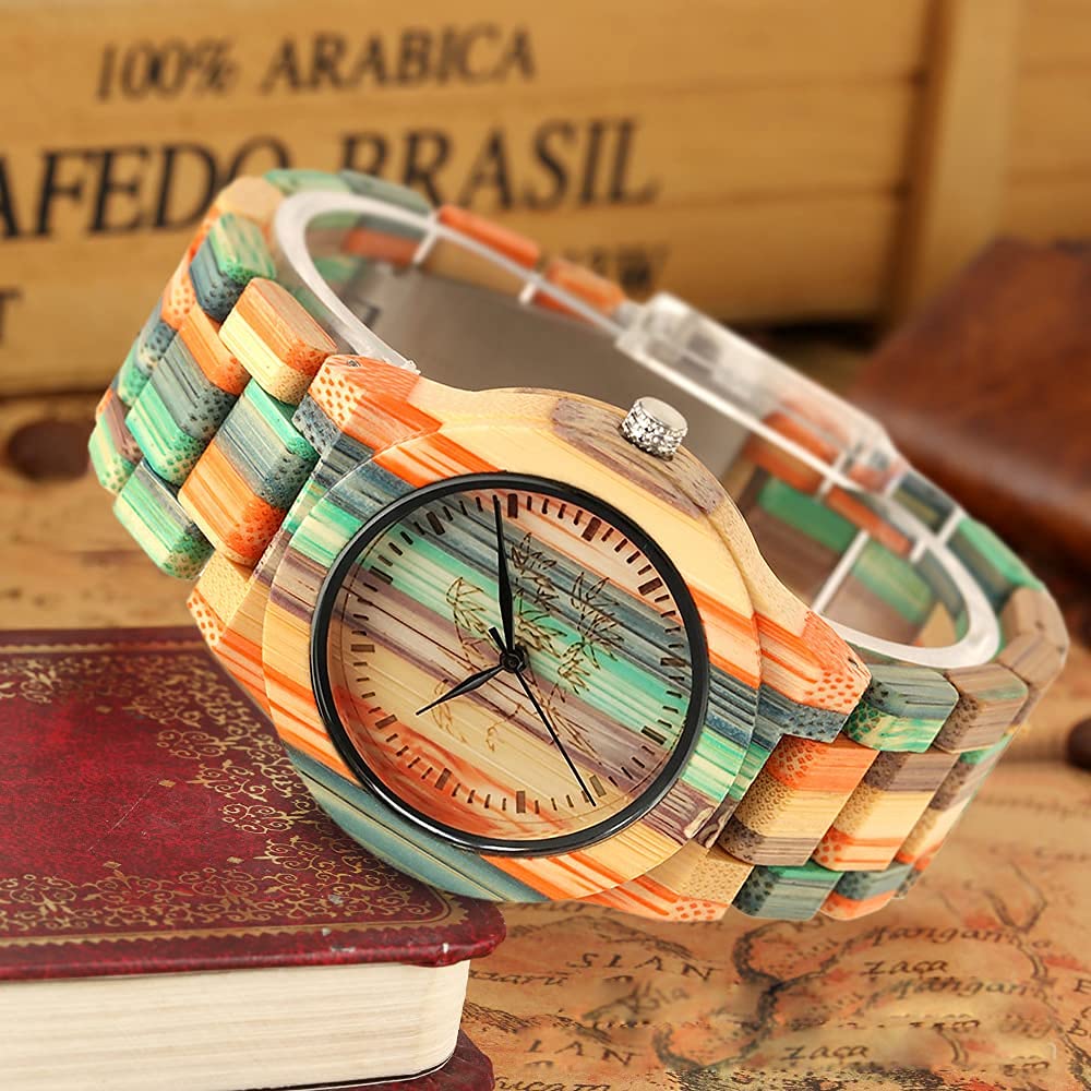 Tiong Tiong Wooden Men Watches Natural Handmade Wood Watch Doctor Who Design Quartz Movement Wrist Watch for Men Q1314 - View 3 of 9