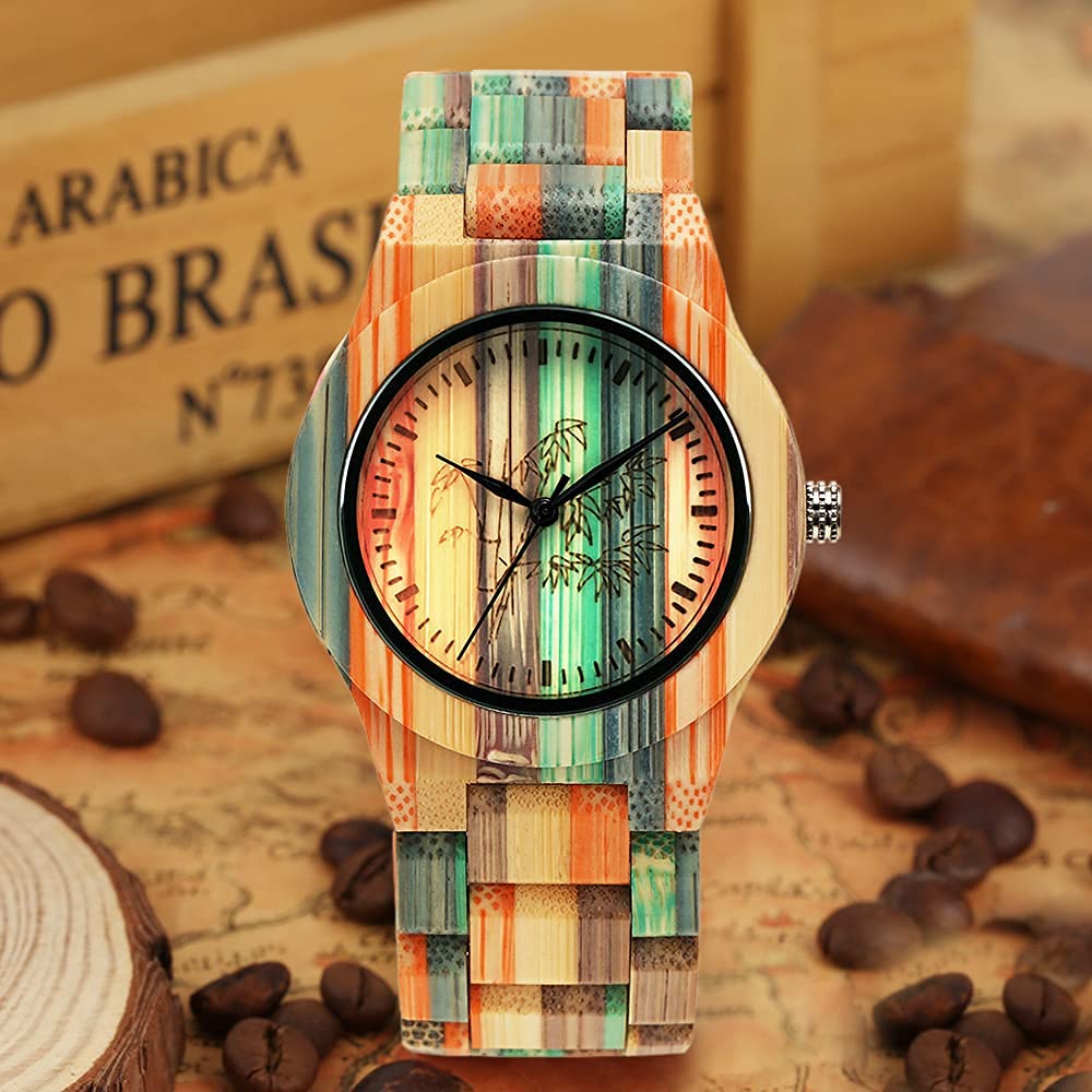 Tiong Tiong Wooden Men Watches Natural Handmade Wood Watch Doctor Who Design Quartz Movement Wrist Watch for Men Q1314 - View 5 of 9