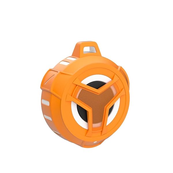 EBODA EBODA IPX7 Waterproof Bluetooth Shower Speaker - Portable Mini Speaker with RGB Light for Pool, Beach & Kayak - Perfect Gift for All! - View 6 of 10