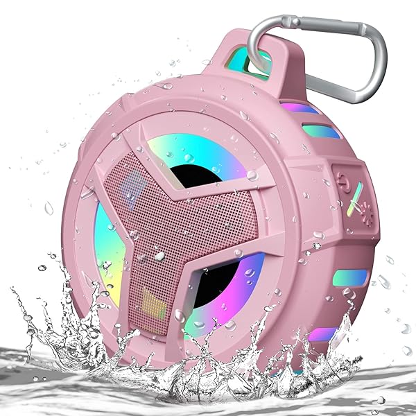 EBODA EBODA Bluetooth Shower Speaker: IP67 Waterproof, 24H Playtime - Perfect for Home, Beach, Pool & Gifts for Women