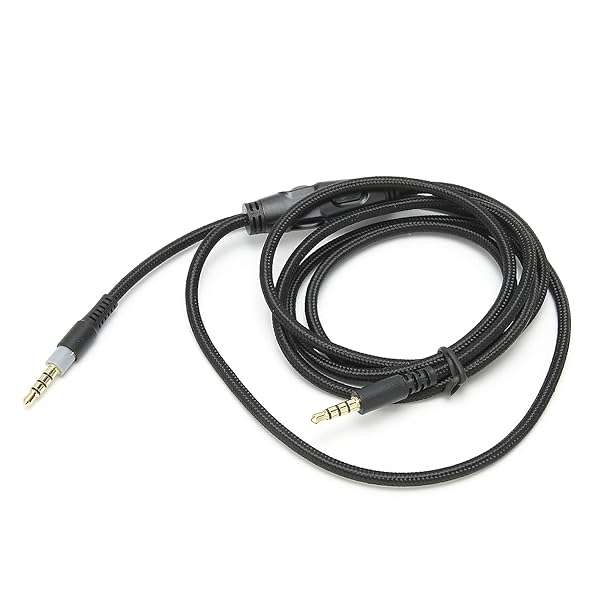 Hilitand Hilitand 4.9ft 3.5mm Male to Male Audio Cable with Volume Control for HyperX Cloud Alpha Headphones - View 8 of 9