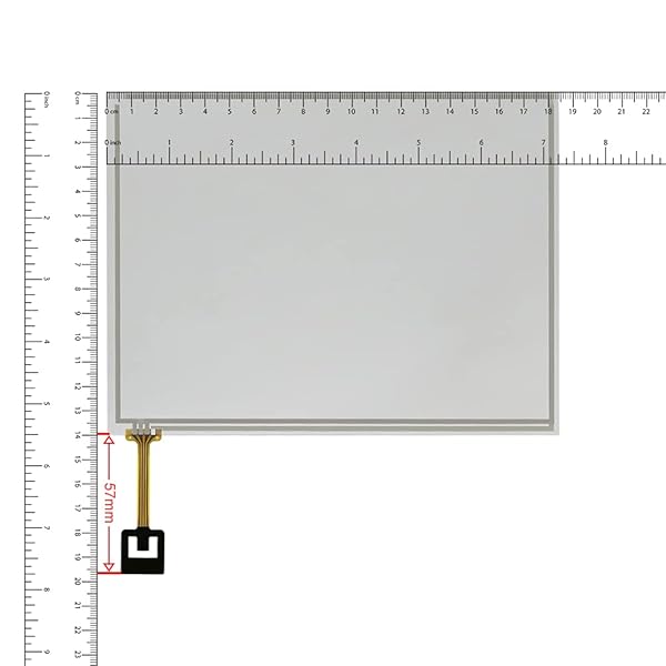 BENET BENET 8.4in Touch Screen Digitizer for Chrysler Dodge Maserati Uconnect 3 RB5 RE2 Radio Navigation Display Monitor - View 4 of 10