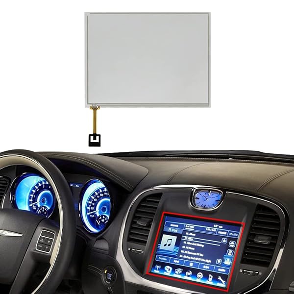 BENET BENET 8.4in Touch Screen Digitizer for Chrysler Dodge Maserati Uconnect 3 RB5 RE2 Radio Navigation Display Monitor - View 6 of 10