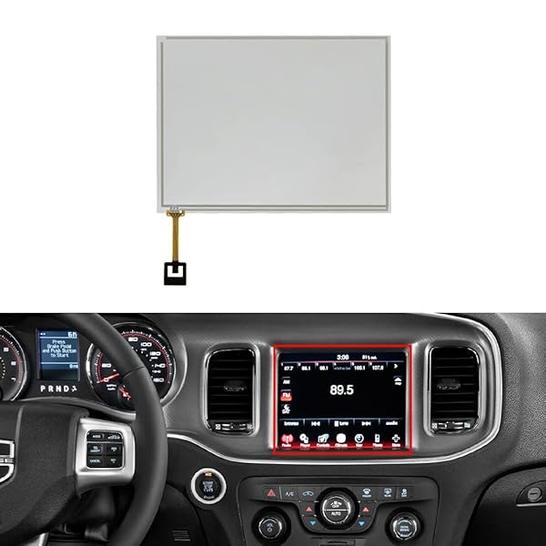 BENET BENET 8.4in Touch Screen Digitizer for Chrysler Dodge Maserati Uconnect 3 RB5 RE2 Radio Navigation Display Monitor - View 7 of 10