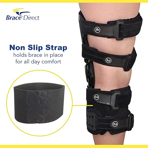 Brace Direct Brace Direct Knee Brace Anti-Slip Strap for Comfort and Stability Prevents Skin Chafing and Slipping - View 4 of 7