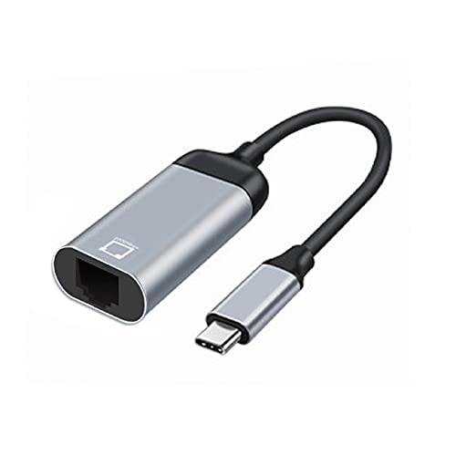 cablecc Cablecc USB-C to Gigabit Ethernet Adapter for Laptop USB3.1 1000Mbps Network LAN Cable - View 2 of 6
