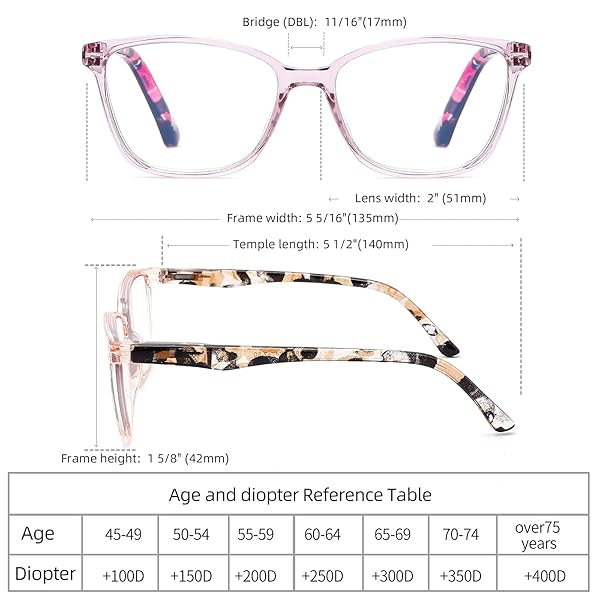 JAWSOCK JAWSOCK 4 Pack Blue Light Blocking Reading Glasses for Men and Women Fashion Square Anti Eyestrain Eyeglasses 4.0x - View 3 of 7