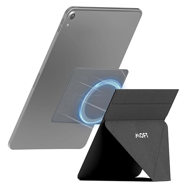 MOFT Snap Tablet Stand: Ultra-Slim, Adjustable Holder for iPad Pro & Air - Perfect for Desk Use in Portrait/Landscape