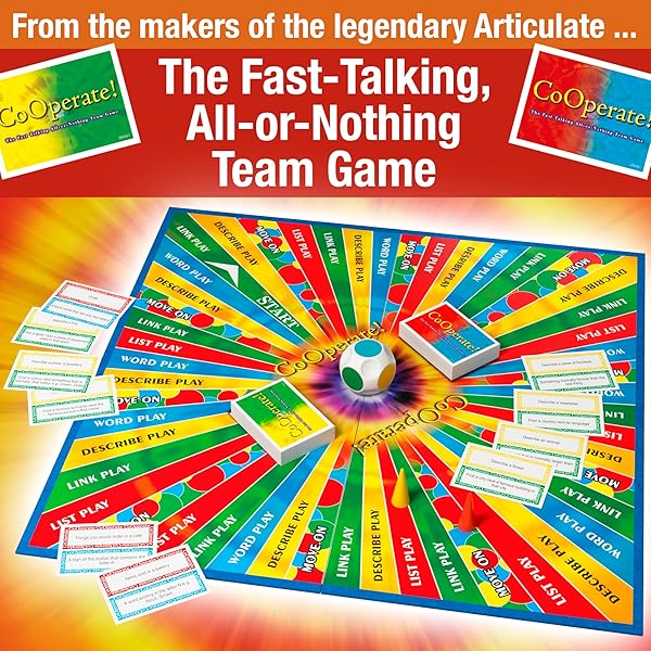 Drumond Park Drumond Park Co-Operate Fast Talking Board Game for Families and Teenagers Ages 12 and Up - View 3 of 7