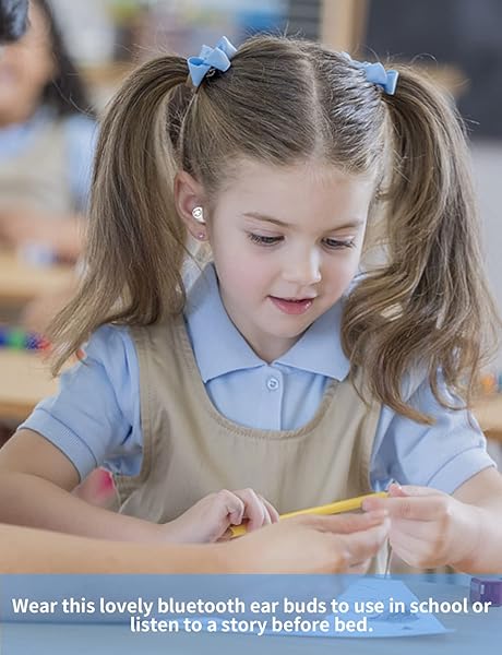 AMAFACE AMAFACE Wireless Earbuds with Microphone Cartoon Design 32H Playtime Waterproof HiFi Stereo Earphones for Kids and Adults - View 3 of 8