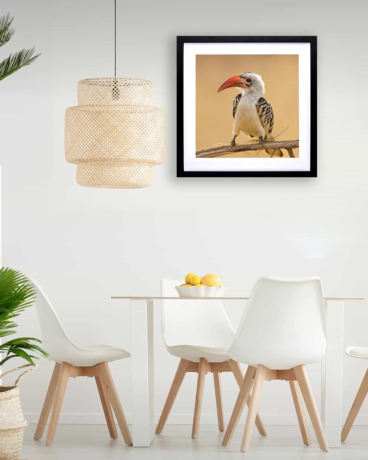 Mxtallup 16x16 Diamond Painting Frames for 14x14 Inch Pictures in Black Wood Display Your Art Beautifully - View 7 of 7