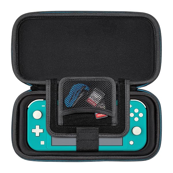 PDP Buy PDP Gaming Nintendo Switch Slim Deluxe Travel Case - OLED Protection & 14 Game Holder in Mario Blue/Red - View 10 of 10