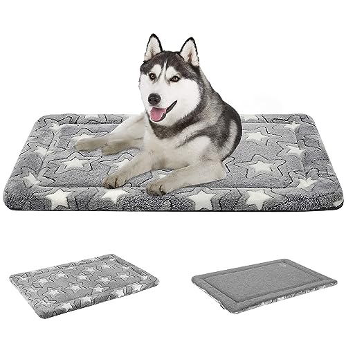EMPSIGN EMPSIGN Reversible Dog Bed Mat - Machine Washable Crate Pad for All Dog Sizes (Cool & Warm) - Perfect for Comfort & Style