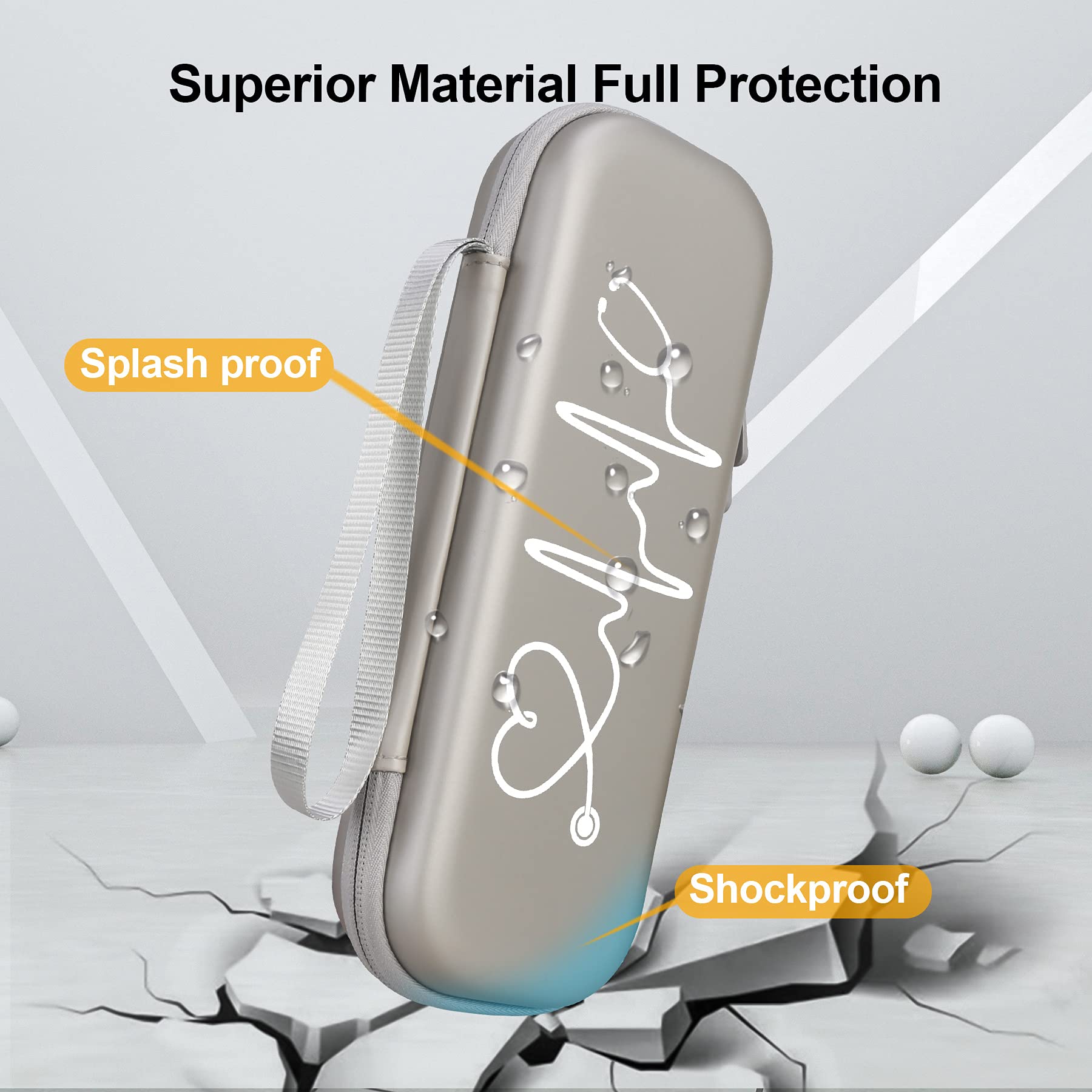 BOVKE BOVKE Stethoscope Case, Lightweight Slim Stethoscope Holder Compatible with 3M Littmann Classic III, Lightweight II S.E, Littmann Cardiology IV, MDF - View 5 of 7