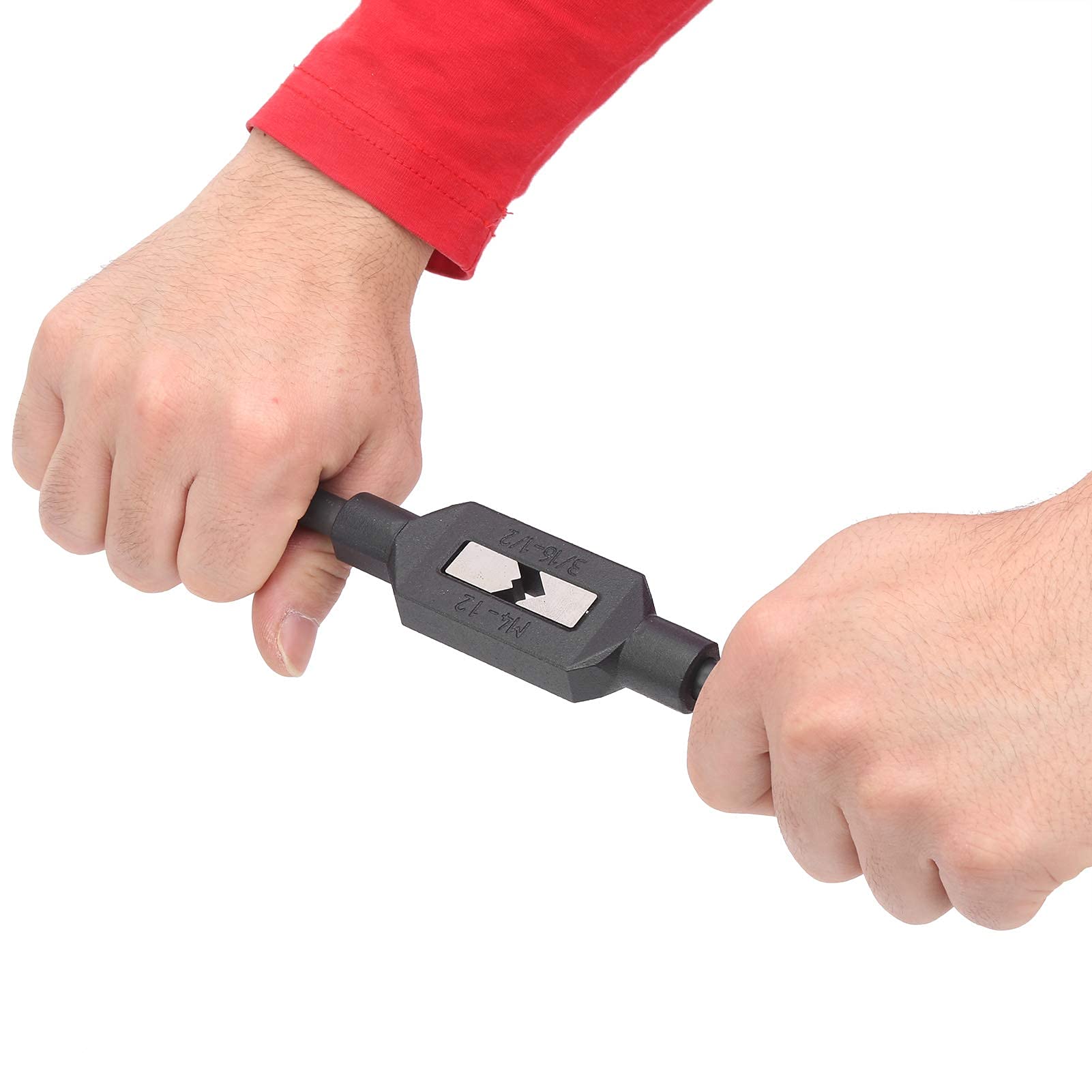 Hilitand Hilitand Adjustable Tap Wrench Handle 45# Steel for 3 16-1 2(M4-) Taps, Tap Reamer Tapping Wrench Tool US Standard - View 2 of 9