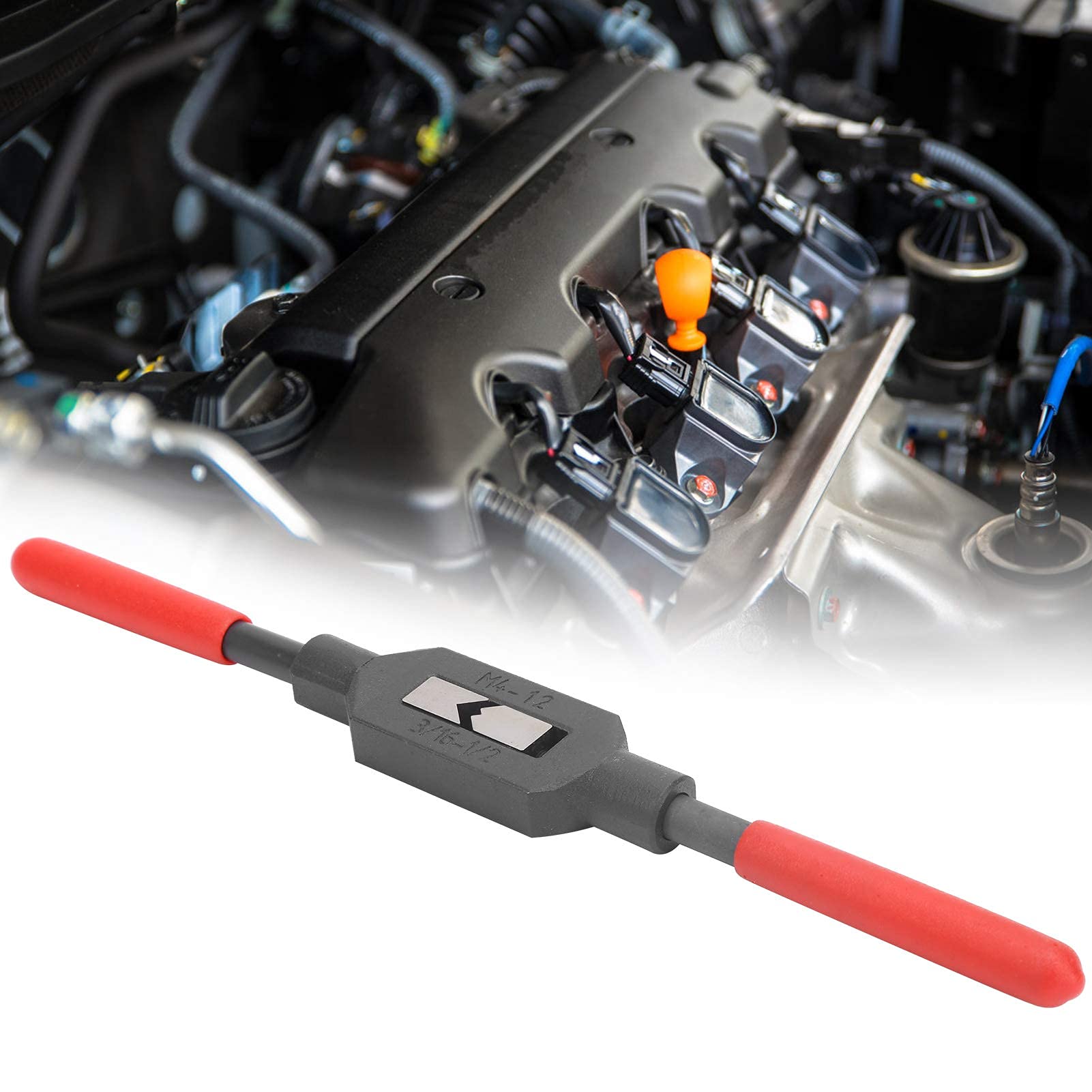 Hilitand Hilitand Adjustable Tap Wrench Handle 45# Steel for 3 16-1 2(M4-) Taps, Tap Reamer Tapping Wrench Tool US Standard - View 5 of 9