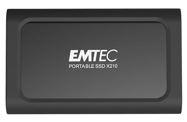 Emtec Emtec 256GB X210 Elite SATA III Portable Solid State Drive SSD with NAND Technology for Fast Data Storage and Transfer - View 5 of 7