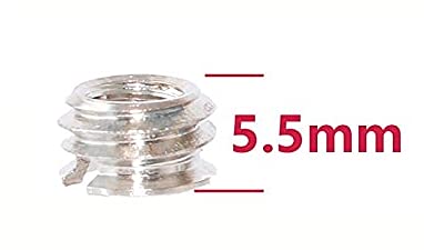 Desmond 100 Steel Camera Tripod Bushing Adapters 1/4 to 3/8 Inch by Desmond for Quick and Easy Mounting - View 3 of 3