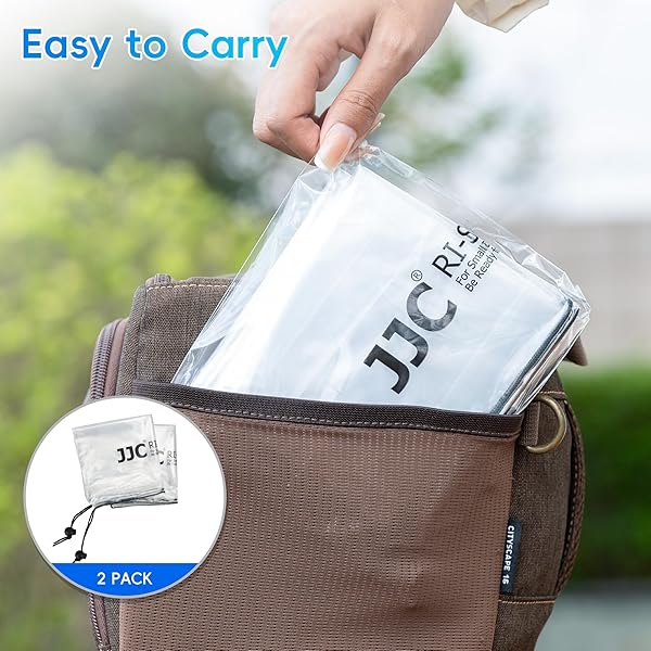 Kiorafoto 2 Pack Clear Camera Lens Rain Cover Protector for Sony A7R A7S A7C A6600 A6500 A6400 A6300 A6100 A6000 Nikon Z7II Z6II Z7 Z6 Z5 D780 D7500 D5600 D3500 - View 8 of 10