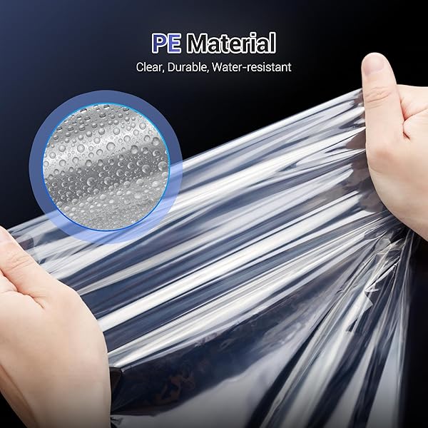 Kiorafoto 2 Pack Clear Camera Lens Rain Cover Protector for Sony A7R A7S A7C A6600 A6500 A6400 A6300 A6100 A6000 Nikon Z7II Z6II Z7 Z6 Z5 D780 D7500 D5600 D3500 - View 10 of 10