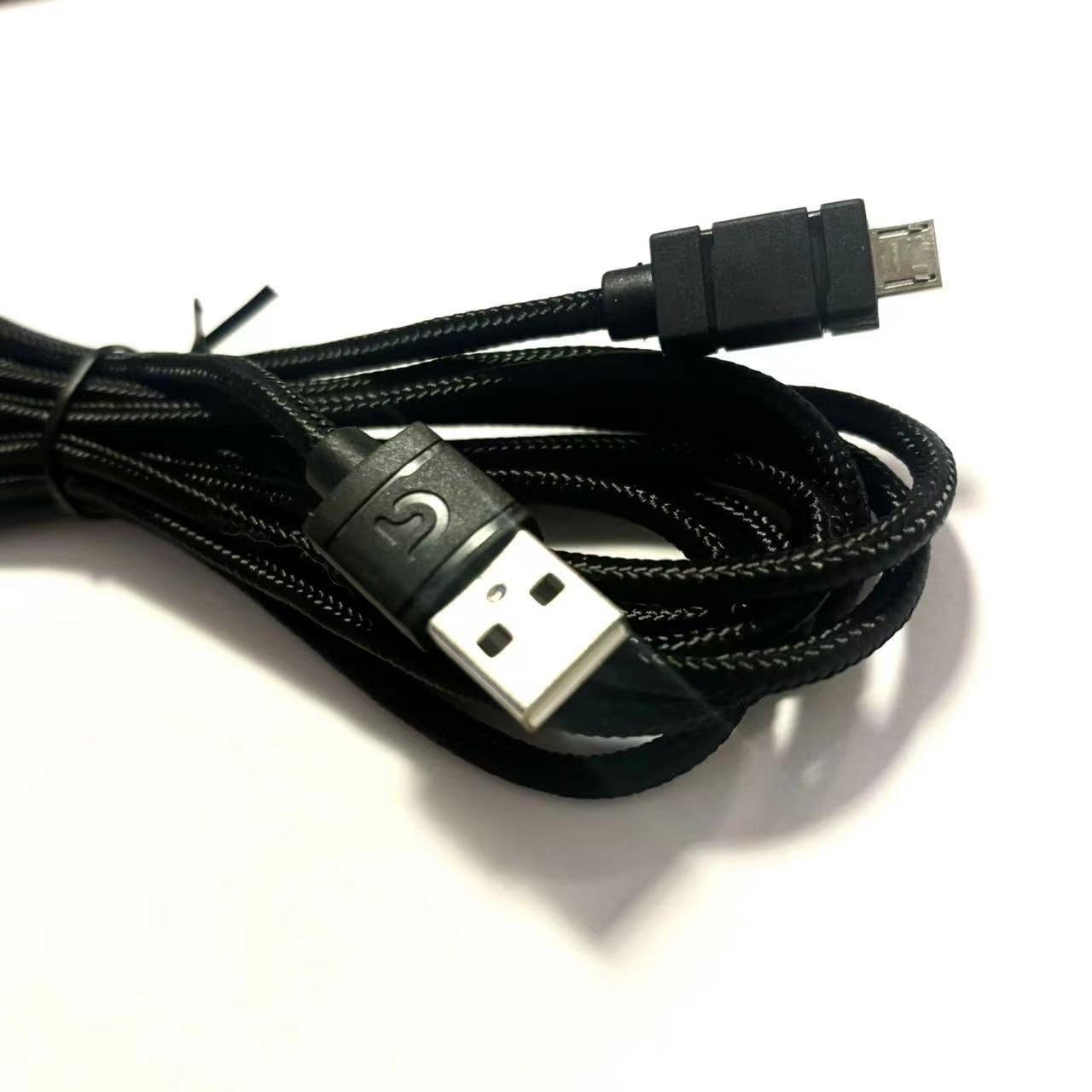 LZYDD LZYDD USB Charging Micro Port Cable for Razer BlackShark V2 Pro Wireless Headset Razer Nari Ultimate Wireless Thresher Ultimate Gaming Headset - View 2 of 3