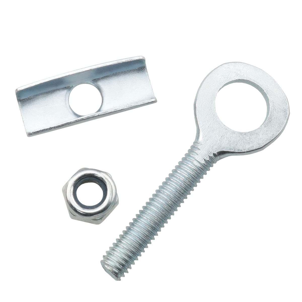 ZRM&E ZRMandE Bicycle Chain Adjuster 4PCS Adjustable Chain Buckle Bike Wheel Fixing Button Zipper Chain Tensioner Chain Adjuster for Dead Fly Bicycles - View 3 of 5