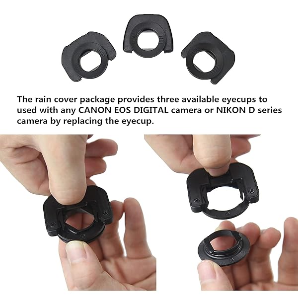 Kiorafoto Professional DSLR Camera Rain Cover Large Sleeve Protection for Canon and Nikon Models - View 4 of 9