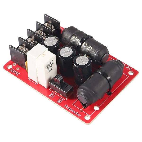 ACEIRMC ACEIRMC 200W Pure Bass Subwoofer Second Order Crossover Frequency Divider 2 Way Speaker Audio Filter for Enhanced Sound Quality - View 2 of 7
