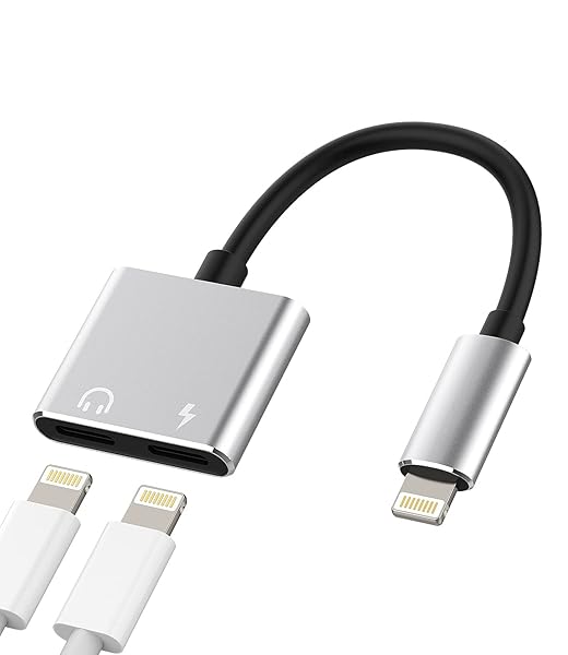 zoyuzan Zoyuzan Double Lightning Adapter: 4-in-1 Sync, Fast Charging & Sound Quality for Apple Devices - View 2 of 6