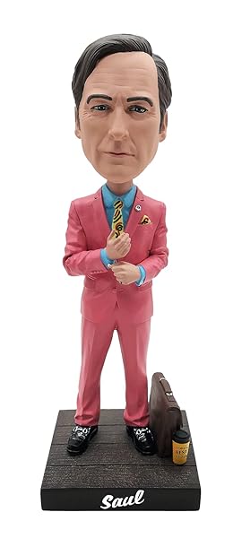 Royal Bobbles Royal Bobbles BCS Saul Goodman Bobblehead Collectible Figure for Fans and Collectors - View 2 of 6