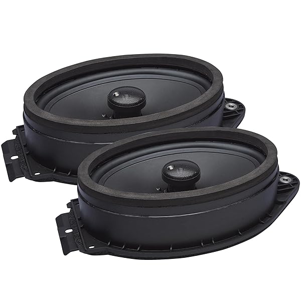 PowerBass PowerBass OE692-GM 6x9 Direct Fit Coaxial Speakers for GMC 80W RMS 160W Max Pair - View 2 of 3