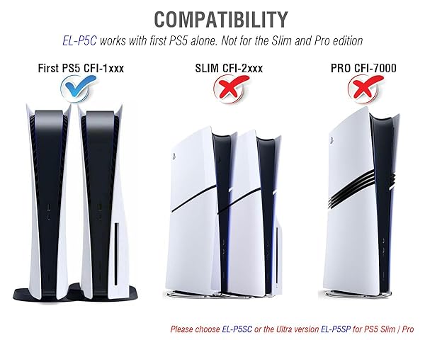 ElecGear ElecGear PS5 NVMe SSD Heatsink Solid Aluminum Cooler for Playstation 5 Internal PCIe M.2 NVMe 4.0 Gaming Memory with Thermal Pads - View 3 of 9