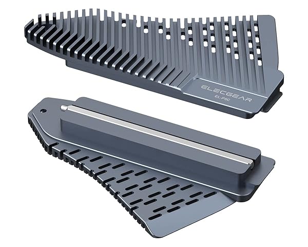 ElecGear ElecGear PS5 NVMe SSD Heatsink Solid Aluminum Cooler for Playstation 5 Internal PCIe M.2 NVMe 4.0 Gaming Memory with Thermal Pads