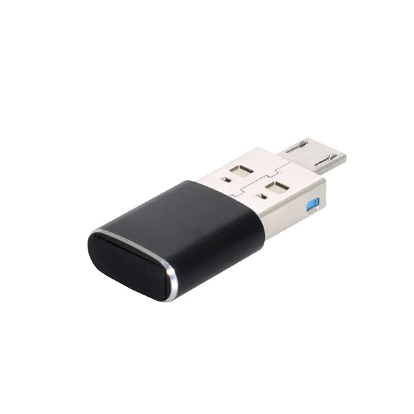 cablecc Cablecc USB 3.0 Micro SD SDXC TF Card Reader with Micro USB OTG Adapter for Tablet and Cell Phone - View 4 of 10