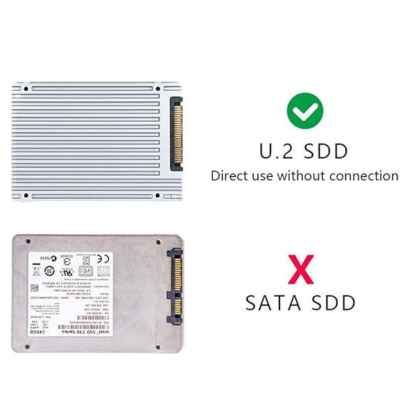 xiwai Xiwai PCI-E 3.0 x4 Lane to U.2 U2 Kit Host Adapter for Intel Motherboard and 750 NVMe PCIe SSD - View 5 of 10