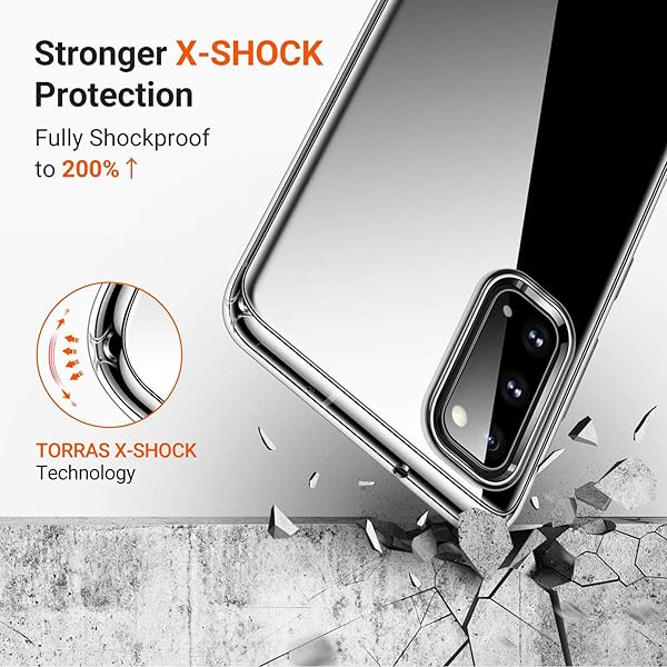 HHUAN HHUAN Clear Soft Silicone Phone Case for ZTE Axon 30 Pro 5G Shock Absorption TPU Bumper Protective Cover 2 Piece - View 5 of 10