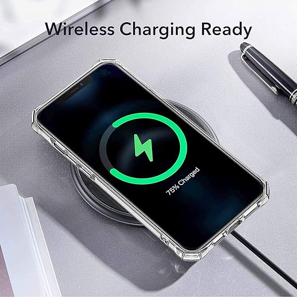 HHUAN HHUAN Clear Soft Silicone Phone Case for ZTE Axon 30 Pro 5G Shock Absorption TPU Bumper Protective Cover 2 Piece - View 7 of 10